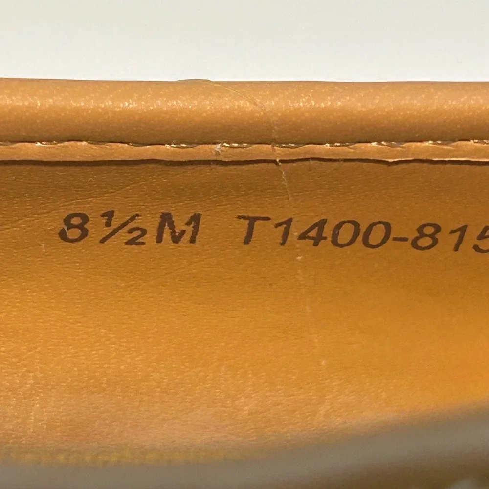 Trotters Womens Yellow Linen Peep Toe‎ Slingback Wedge Sandals Size 8.5M